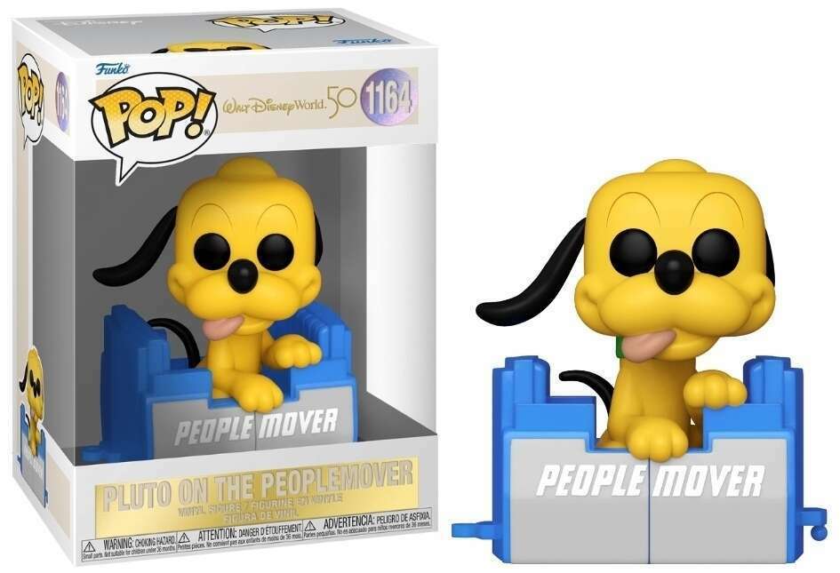POP Disney: WDW50 - People Mover Pluto w/Balloon