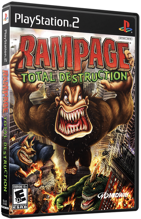 Rampage Total Destruction for Playstation 2