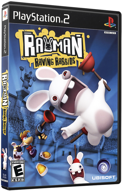 Rayman Raving Rabbids for Playstation 2