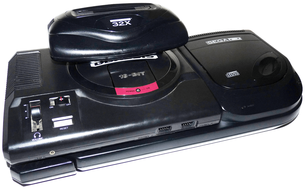 Sega Genesis with 32X and CD