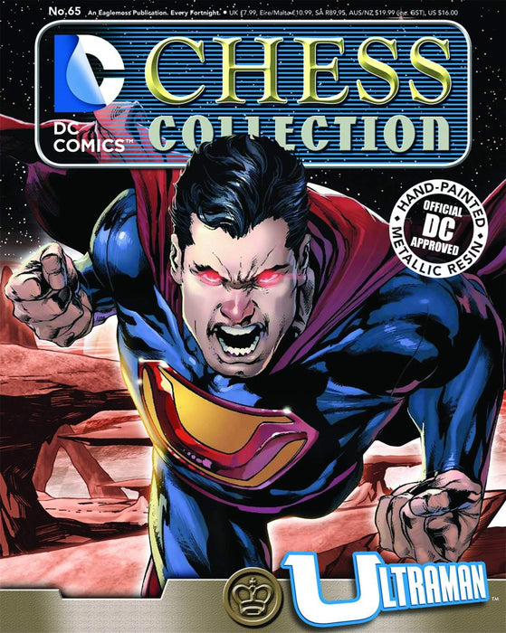 DC Superhero Chess Figure Collector Mag #65 Ultraman Black King