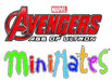 Marvel Minimates Ser 61 Asst Avengers 2 Ultron - Thor with Captain America