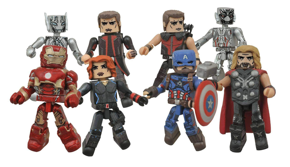 Marvel Minimates Ser 61 Asst Avengers 2 Ultron - Thor with Captain America