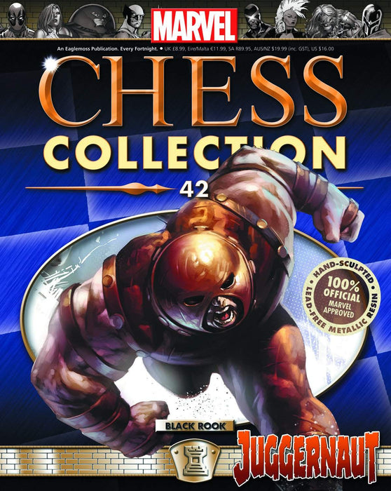 Marvel Chess #42 Juggernaut Black Rook