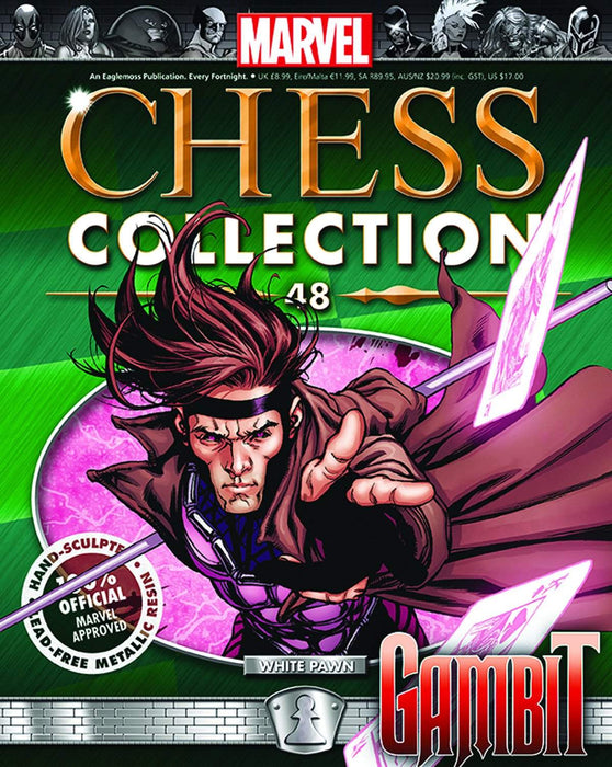 Marvel Chess #48 Gambit White Pawn