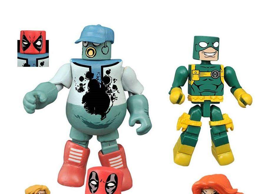 Marvel Minimates Series 65 Deadpool - Mascot Deadpool and Bob the Hydra Goon