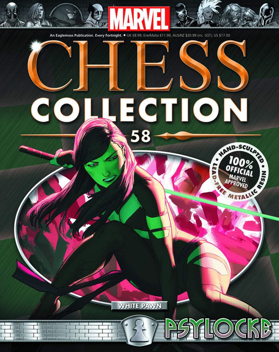 Marvel Chess Figure #58 Psylocke