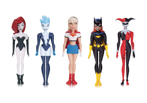 Batman Animated Girls Night Out 5 Pack