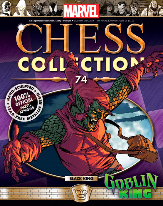 Marvel Chess #74 Goblin King Black King