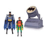 Batman Animated Series Batman & Robin with Batsignal 2 Pack
