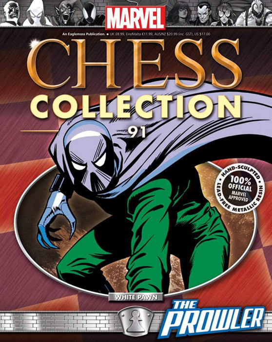 Marvel Chess  #91 Prowler White Pawn