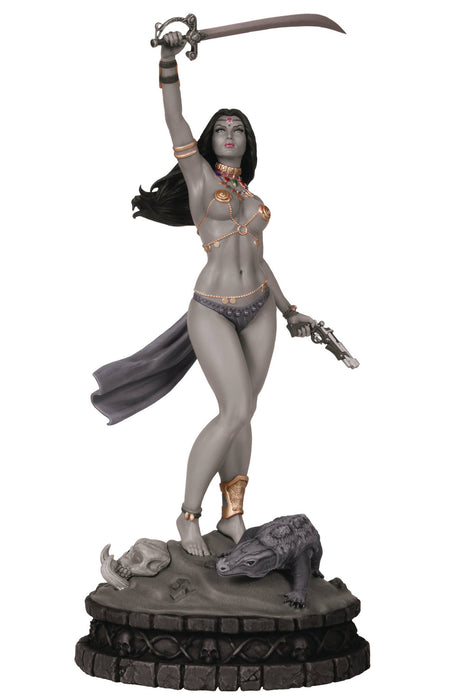 Women Dynamite Dejah Thoris Statue Black & White Edition
