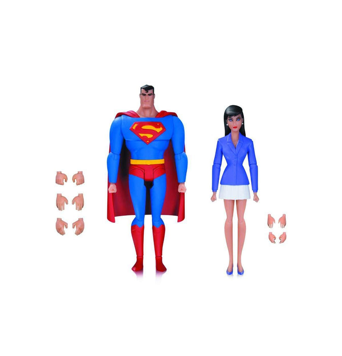 Superman Animated Series Superman and Lois Lane 2 Pack