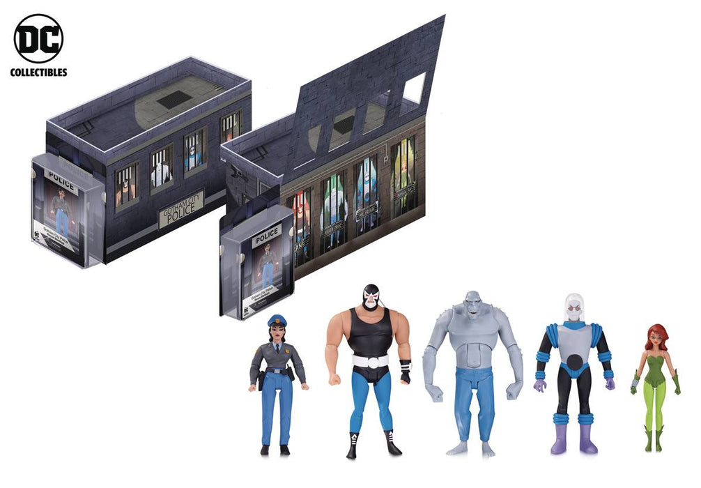 Batman Animated GCPD Rogues Gallery 5 Pack