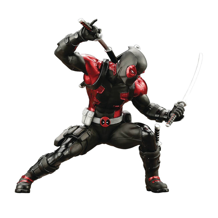Marvel Now Deadpool Black Suit Artfx+ Statue