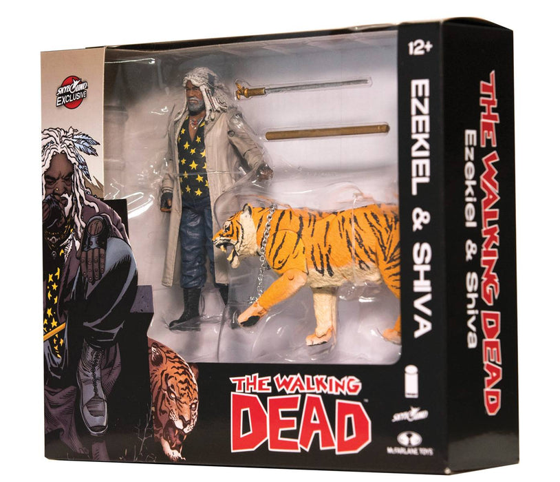 Walking Dead Ezekiel & Shiva All Out War 2-Pack (Color)