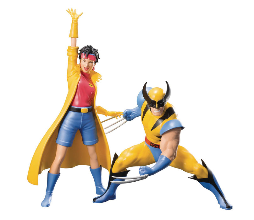 Marvel Universe X-Men 92 Wolverine & Jubilee 2 Pack Artfx+