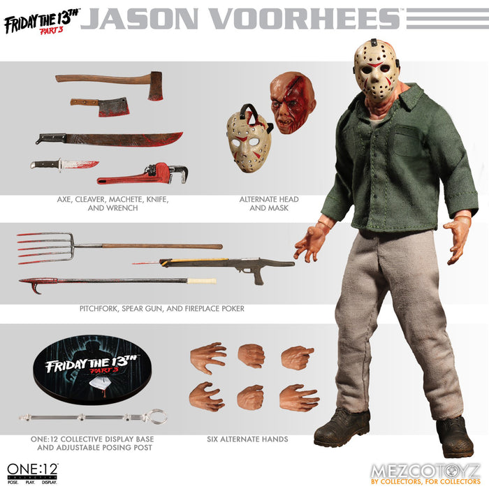 One-12 Collective Friday The 13th Part 3 Jason Voorhees