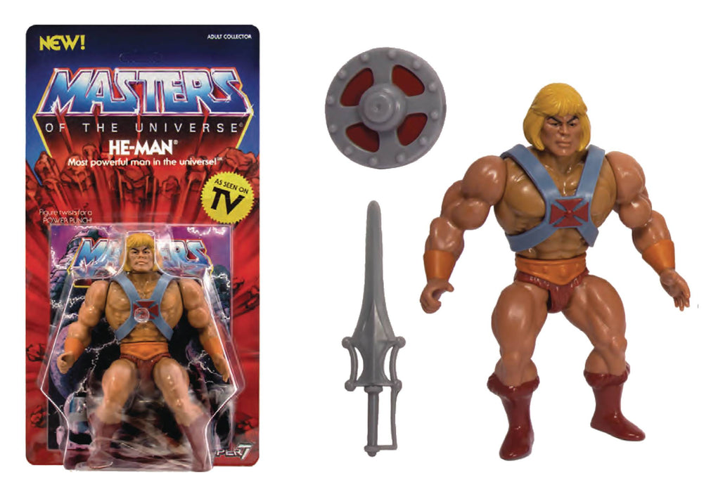 Masters of the Universe 5.5In Vintage He-Man Action Figure