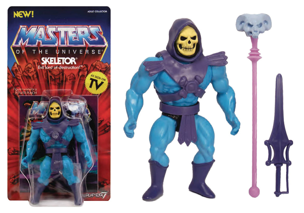 Masters of the Universe 5.5In Vintage Skeletor Action Figure