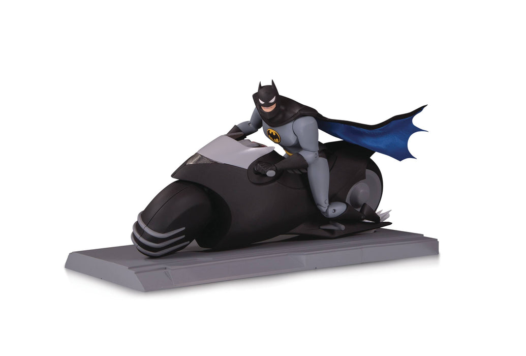 Batman Animated Series Batcycle & Action Figure Set