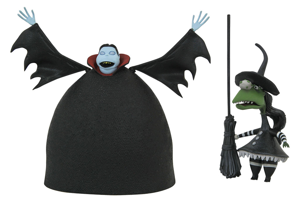 Short Vampire with Short Witch - Nightmare Before Christmas Select Series 8