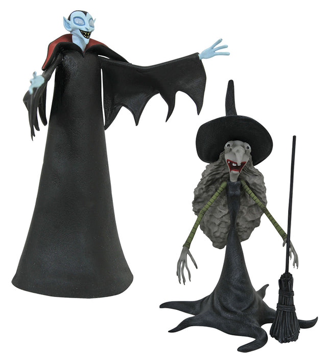Tall Vampire with Tall Witch - Nightmare Before Christmas Select Series 8