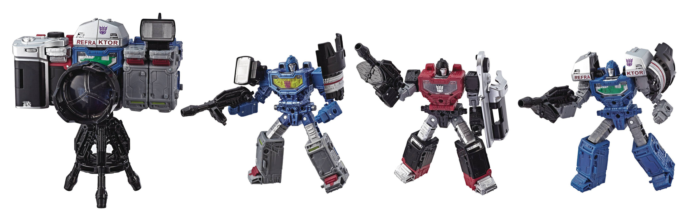Transformers Generations War for Cybertron Refraktor Deluxe 3 Pack