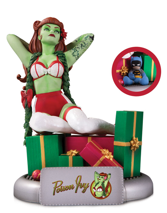 DC Bombshells Poison Ivy Holiday Variant Statue