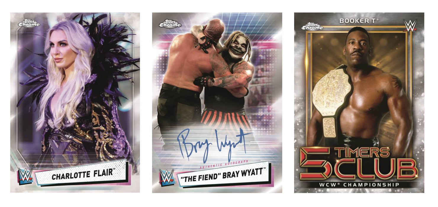 Topps 2021 Chrome WWE Pack