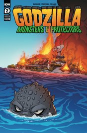 Copy of Godzilla Monsters & Protectors #2 Cvr A Dan Schoening