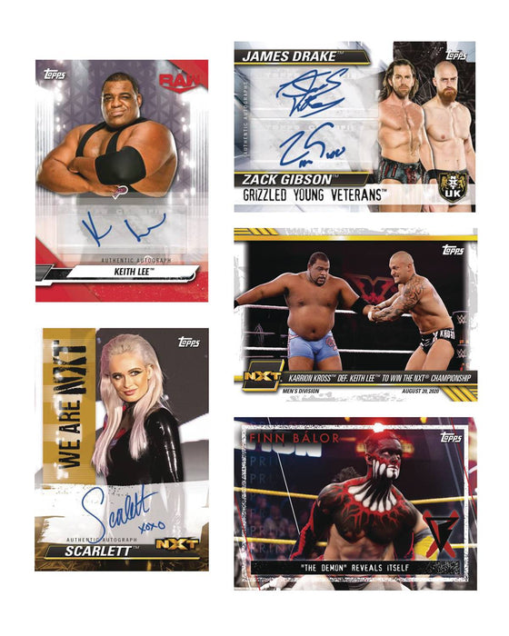 Topps 2021 Wwe Nxt T/C Box