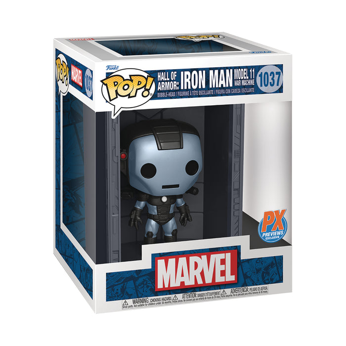 POP Marvel: Hall of Armor Model 11 War Machine [PX Previews Excl]
