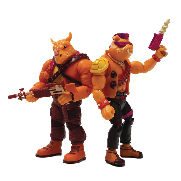 SDCC 2022  Bst Axn TMNT Arcade Bebop & Rocksteady PX 2pk