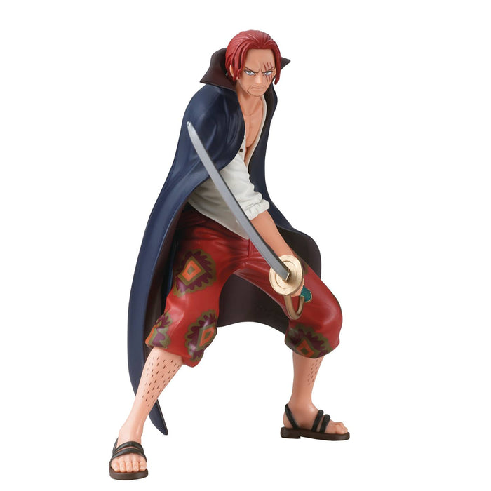One Piece Film Red Posing Figureure Shanks Dxf Figure