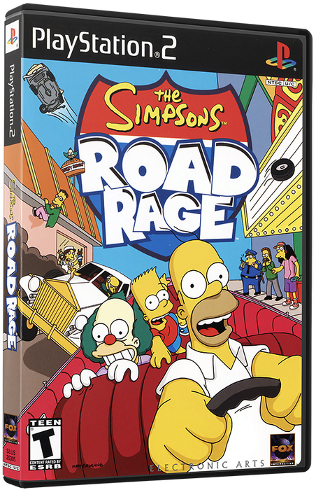 Simpsons Road Rage, The for Playstation 2