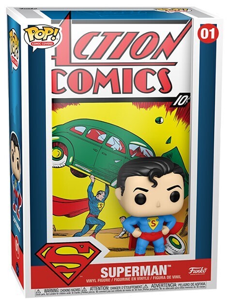 POP Vinyl Comic Cover: DC- Superman Action Comic