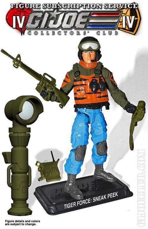 GI Joe Collector Club FSS 4.0 Tiger Force Advanced Recon: Sneak