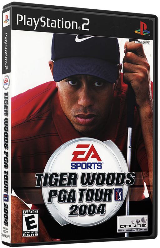 Tiger Woods PGA Tour 2004 for Playstation 2