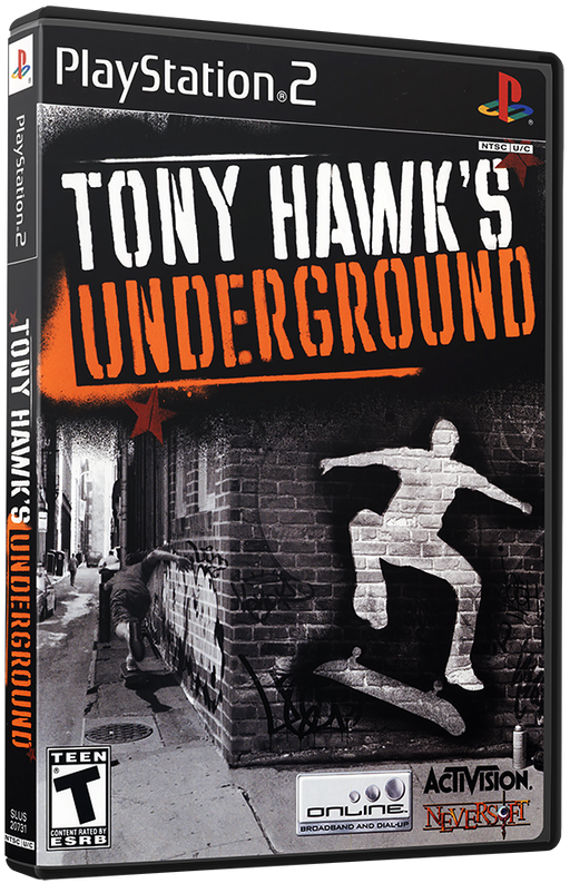 Tony Hawk Underground for Playstation 2
