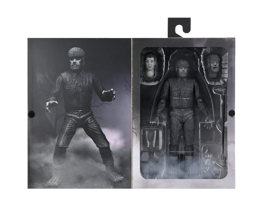 7″ Scale Action Figure – Ultimate Wolf Man (Black & White)