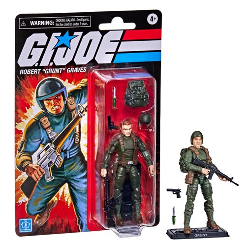 Grunt - G.I. Joe Retro 3 3/4-Inch Action Figures Wave 2