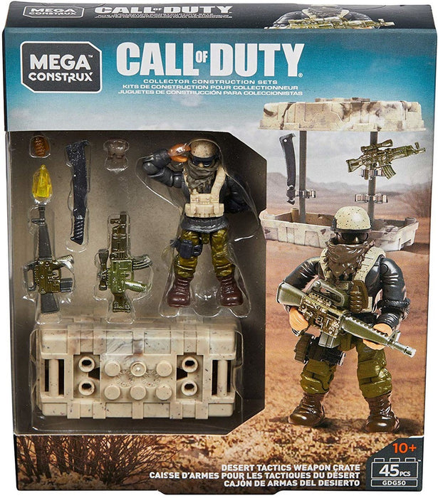 Desert Tactics Weapon Crate - Call of Duty Mega Contrux