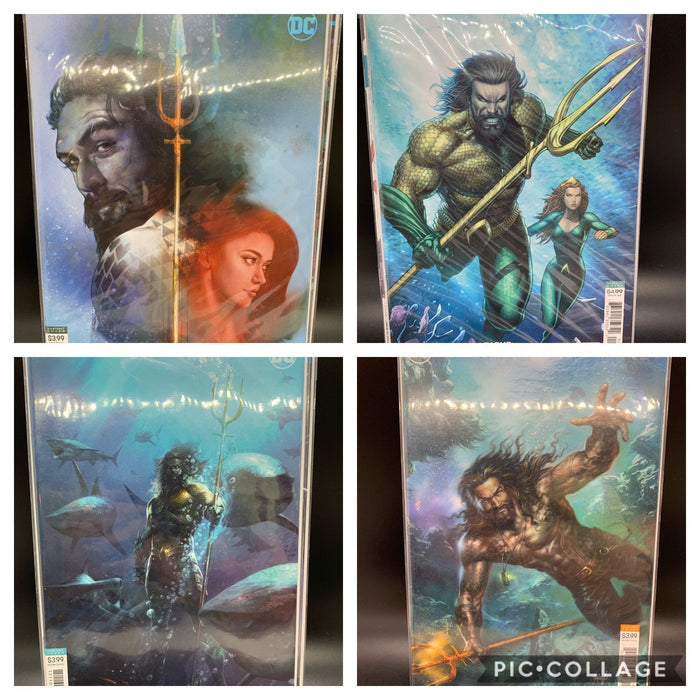 Drowned Earth #42, #1, #11, #12 (Variant Covers)