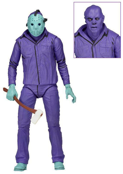 Friday the 13th - 7" Scale Figure - Jason (Classic Video Game Appearance with Theme Music Packaging)
