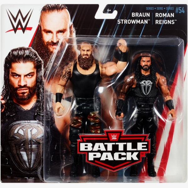 Braun Strowman and Roman Reigns - WWE Battle Pack Series 54