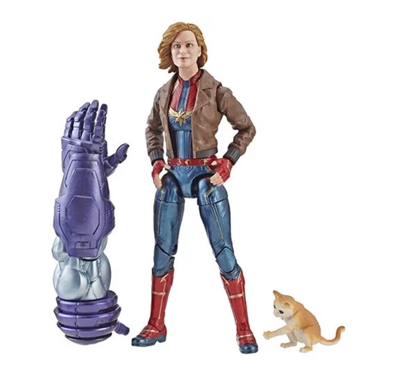 Carol Danvers (Jacket) - Captain Marvel Marvel Legends Wave 1 (Kree Sentry BAF)