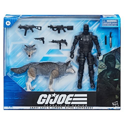 G.I. Joe Classified Series Snake Eyes and Timber: Alpha Commandos 6-Inch Action Figure