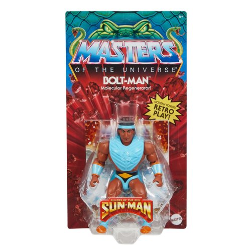 Bolt Man - Masters of the Universe Origins Figure Wave 11