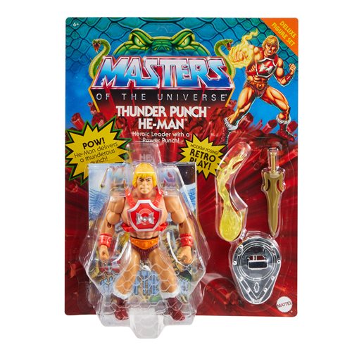 Thunder Punch He-Man - Masters of the Universe Origins Deluxe Figure Wave 6
